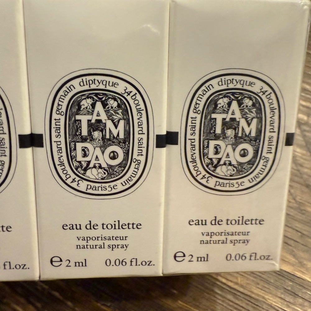 Lot Of 24 Diptyque TAM DAO
Eau de toilette  sample Spray .06 oz/2mL. - Picture 2 of 3